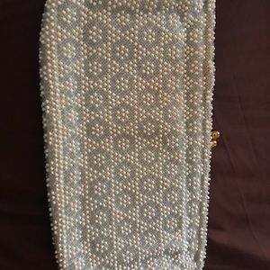 Vintage Corde Bead clutch